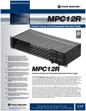 Pico Macom MPC-12R Specifications