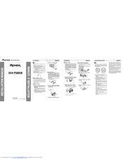 Pioneer DEH-P500UB - Premier Radio / CD Installation Manual