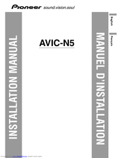 Pioneer Super Tuner IIID AVIC-N5 Installation Manual