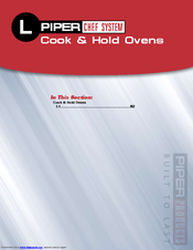 Piper Products CHEF SYSTEM CS2-5S Brochure & Specs