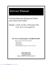 Piper Products 3-CI Service Manual