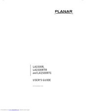 Planar LA1500RTR User Manual