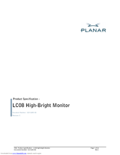 Planar LC08 Product Specification