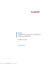 Planar LX1501PTI User Manual