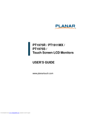 Planar PT1911MX User Manual