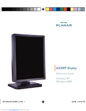 Planar GX3MP Reference Manual