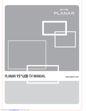 Planar XP15SSA Product Manual