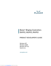 Planar DX/PCI User Manual