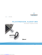 Plantronics Audio 910 User Manual