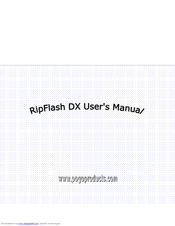 Pogo RipFlash DX User Manual