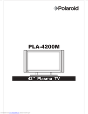 Polaroid PLA-4200M User Manual