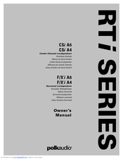 Polk Audio CSIA4B Owner's Manual