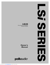Polk Audio Lsi Series Owner's Manual