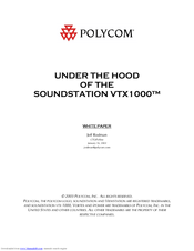 Polycom SoundStation VTX1000 Brochure
