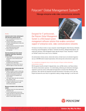 Polycom GlobalManagementSystem Brochure