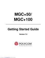Polycom MGC+50 ReadiConvene Getting Started Manual