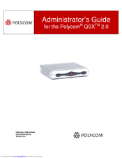 Polycom QSX 2.0 Administrator's Manual