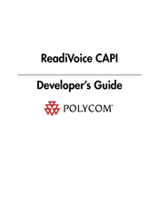 Polycom ReadiVoice CAPI Developer's Manual
