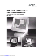 Preh Screen Commander User Manual