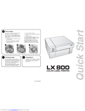 Primera LX800 Quick Start