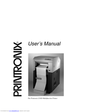 Printronix L5020 User Manual