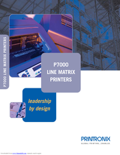 Printronix P7015 Brochure & Specs