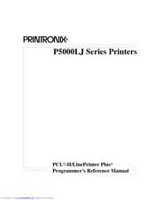 Printronix P5000LJ Series Programmer's Reference Manual