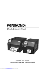 Printronix SL5204r MP2 Quick Reference Manual