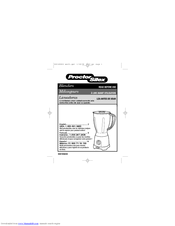 Proctor-Silex 58130N User Manual