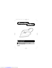Proctor-Silex 15510 Use And Care Manual