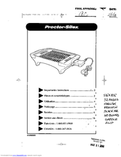 Proctor-Silex 31530 User Manual