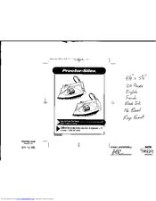 Proctor-Silex 171691R Use And Care Manual