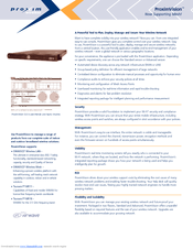 Proxim ProximVision Specifications