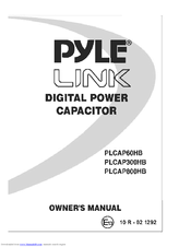 Pyle Link PLCAP60HB Owner's Manual