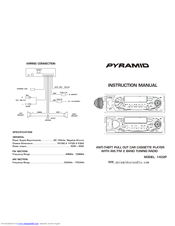 Pyramid 1402P Instruction Manual