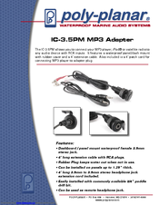 poly-planar IC-3.5PM Features