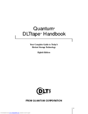 Quantum DLTtape SDLT 320 Handbook