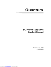 Quantum 4000DLT Series Product Manual