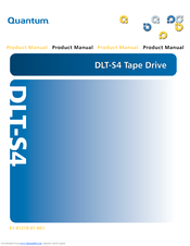 Quantum DLT-S4 User Manual