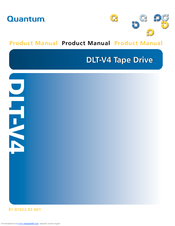 Quantum DLT-V4 User Manual
