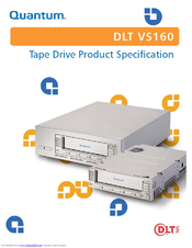 Quantum ValueLoader DLT VS160 Product Specification
