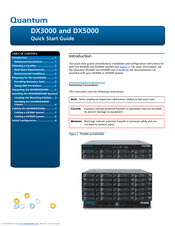 Quantum DX3000 Quick Start Manual