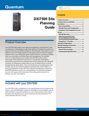 Quantum DXi7500 Site Planning Manual