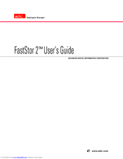 ADIC FastStor 2 User Manual