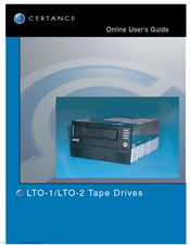 Certance LTO 1 User Manual