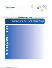 Quantum LTO 3 User Manual