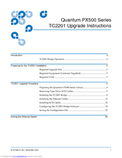 Quantum TC2201 Upgrade Instructions