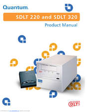 Quantum DLTtape SDLT 320 User Manual