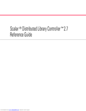 Quantum Scalar Distributed Library Controller 2.7 Reference Manual