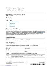 Quantum SNC 4000 Release Note